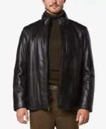 Men's Wollman Smooth Leather Racer Jacket