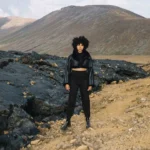 Women Black Sheepskin Shearling Leather Jacket