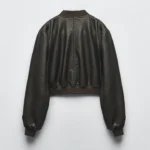 Women’s Black Aviator Bomber A1 Jacket