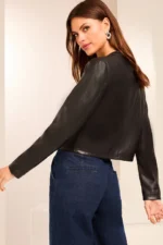 Lipsy Faux Leather Outerwear