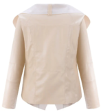 Stylish Turn-Down Moto Jacket for Women