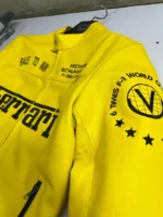Yellow Ferrari Racing Jacket