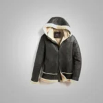 B3 RAF Aviator Real Fur Leather Jacket for Women