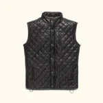 Quilted Leather Vest