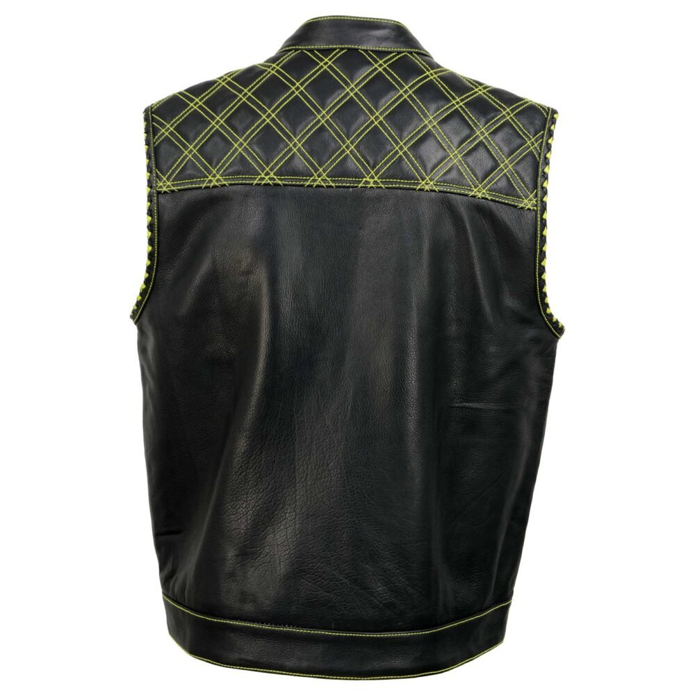 Black Moto Vest for Riders