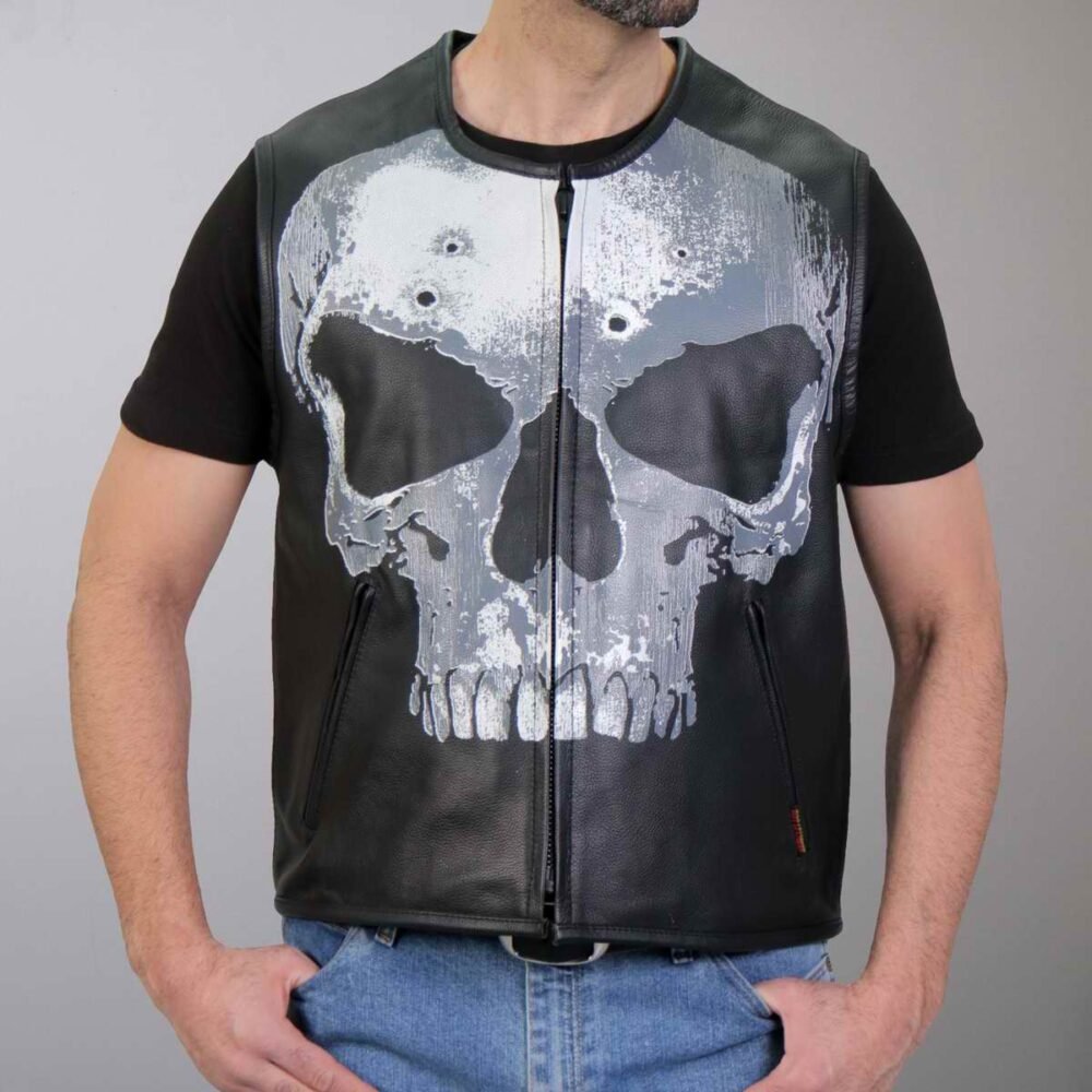 Men's Skull Vest