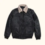 Maverick leather bomber jacket
