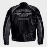 Men's biker cruiser leather jacket