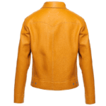 Bold Yellow Moto Jacket for Riders