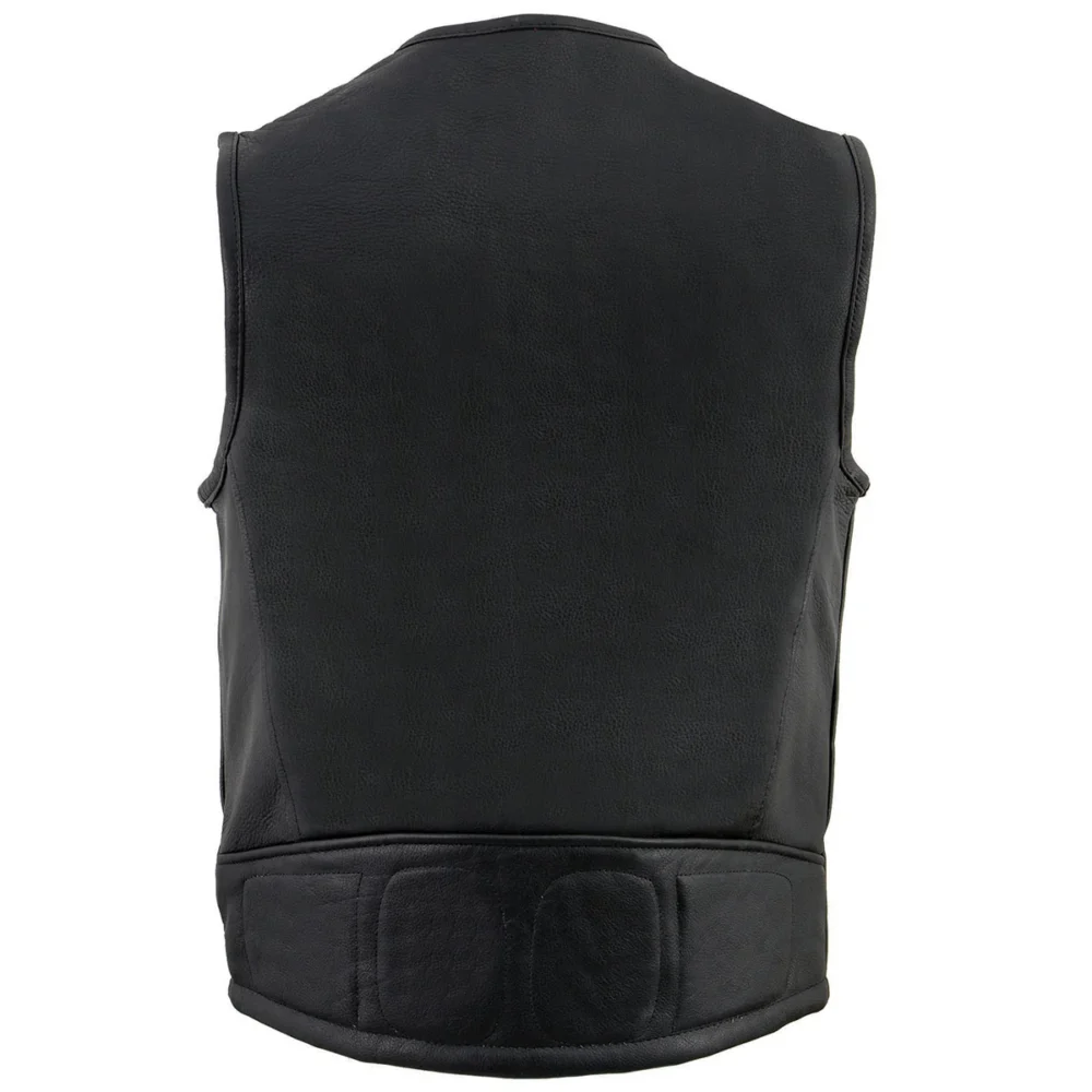 Men’s Durable Leather Vest