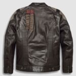Brown leather Harley Davidson outerwear