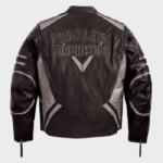 Premium brown leather jacket for bikers