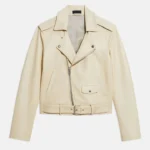 Lambskin Leather Moto Jacket