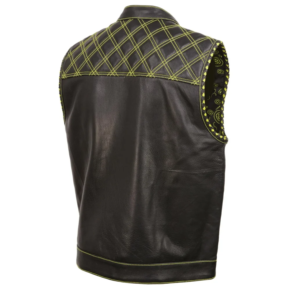 Men's Moto-Style Riding Vest