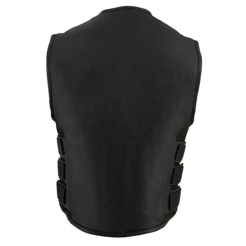 SWAT Style Leather Vest