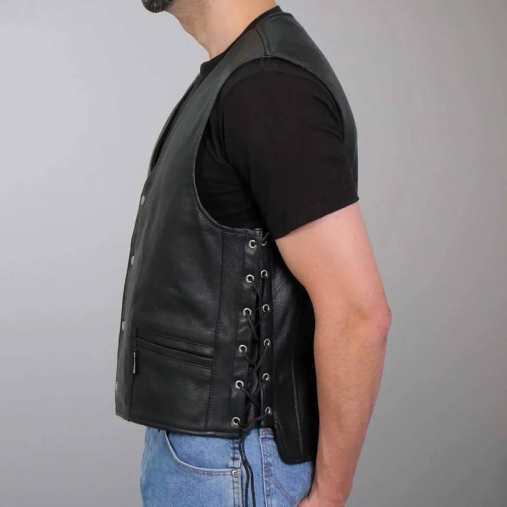 Premium Leather Riding Vest