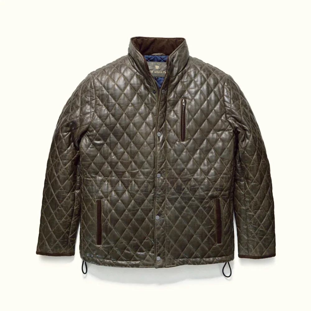 Quilted Leather Jacket