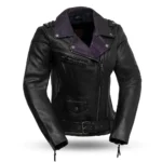 Womens Motorcycle Leather Jacket
