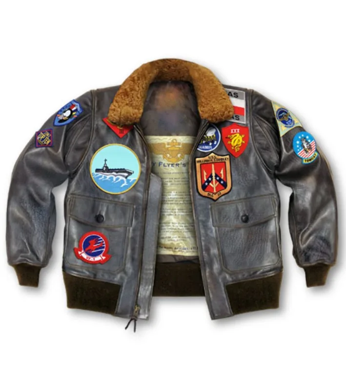 Lambskin Top Gun G-1 Jacket
