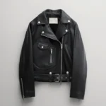 Women's Black Lambskin Leather Riding Jacket