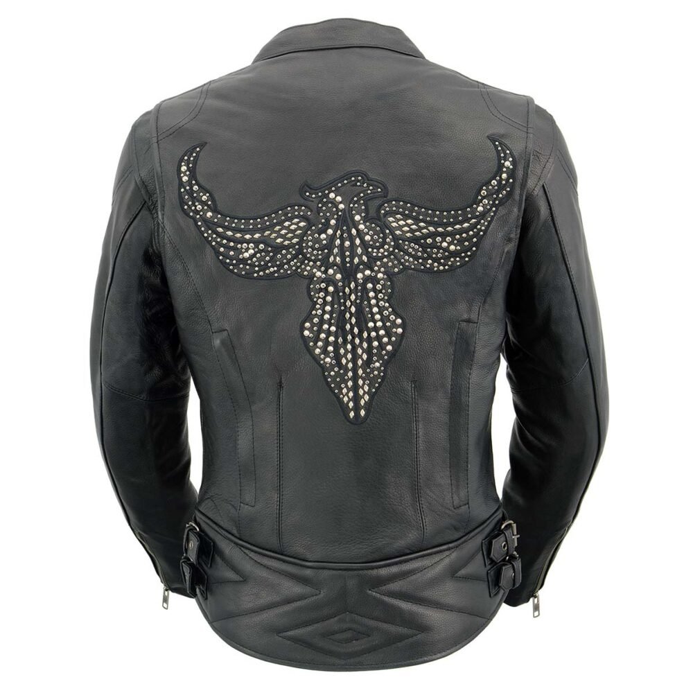 Black Leather Motorcycle Jacket