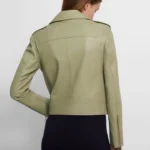 Women's Sheepskin Leather Riding Jacket