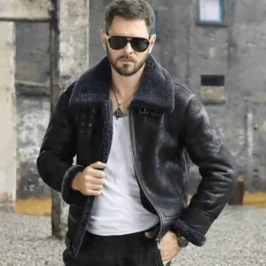 Top 10 Leather Biker Jackets for Men: Bold Looks and Maximum Comfort 16 Aviator jacket men
