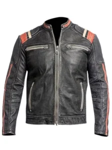 Top 10 Leather Biker Jackets for Men: Bold Looks and Maximum Comfort 20 cafe racer jacket