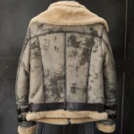 flying Jacket with Sheepskin Shearling