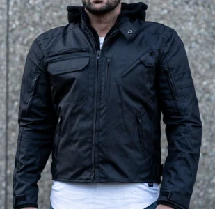 Top 10 Leather Biker Jackets for Men: Bold Looks and Maximum Comfort 14 textile motorcycle jacket