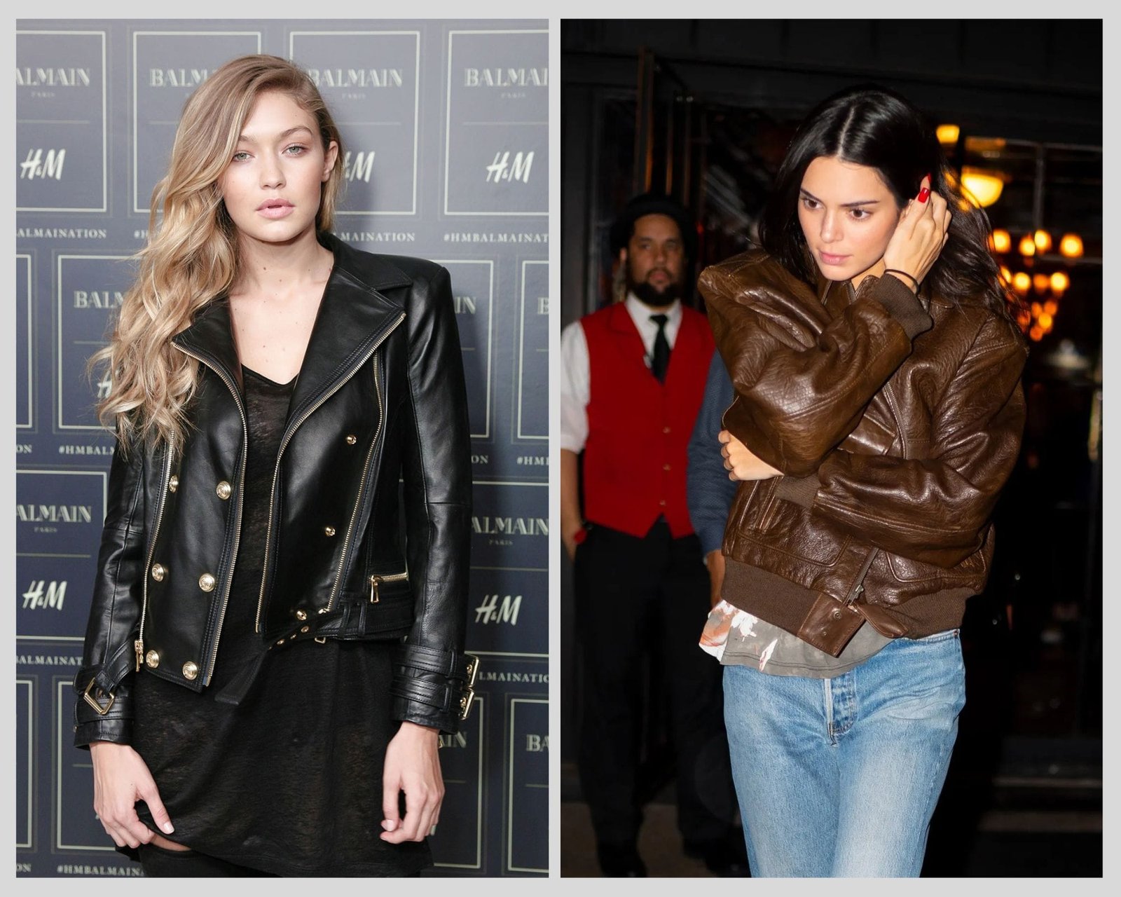 Leather jacket fashion 2025